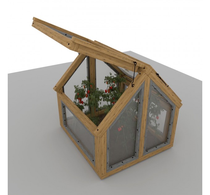 Little Garden Greenhouse Building Plans – Instant Download PDF