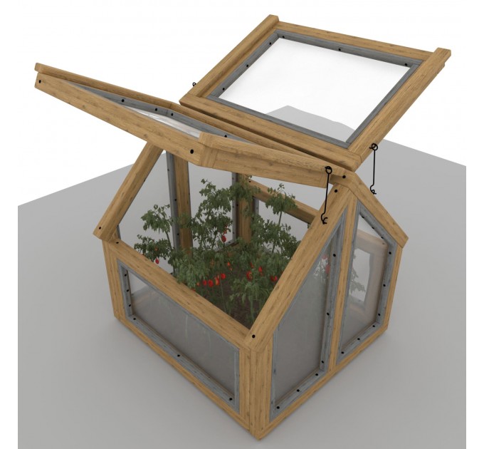 Little Garden Greenhouse Building Plans – Instant Download PDF