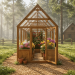 DIY Greenhouse Plans & Solar Shed Designs – Outdoor Pantry & Garden House PDF Downloads