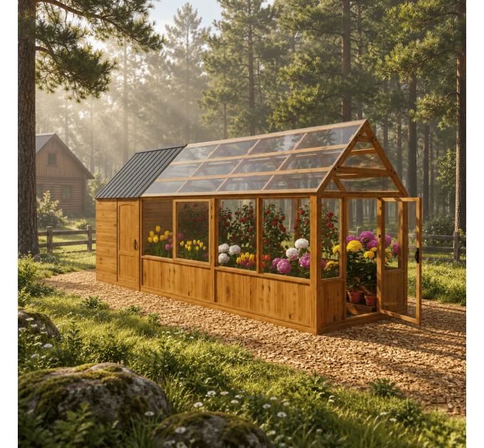 DIY Greenhouse Plans & Solar Shed Designs – Outdoor Pantry & Garden House PDF Downloads