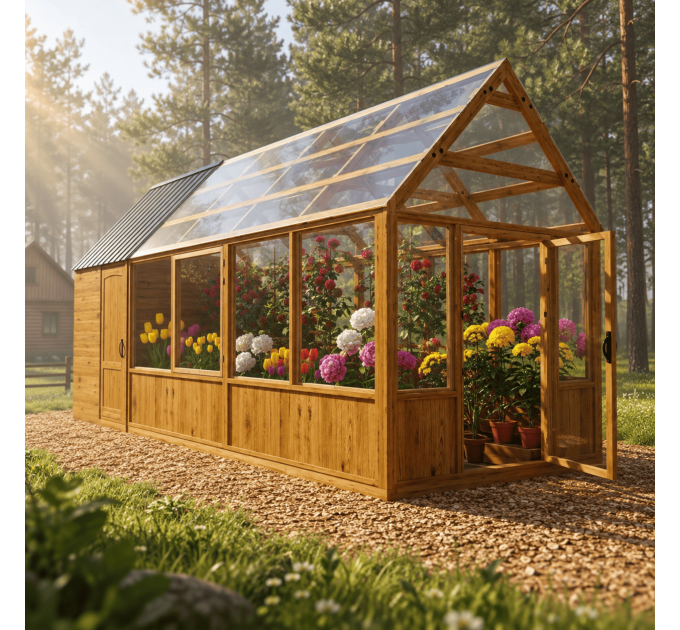 DIY Greenhouse Plans & Solar Shed Designs – Outdoor Pantry & Garden House PDF Downloads