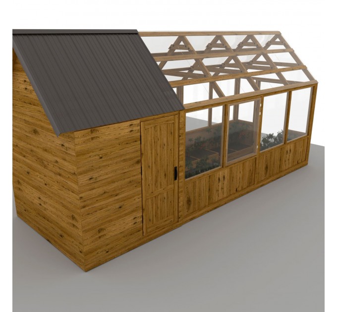 DIY Greenhouse Plans & Solar Shed Designs – Outdoor Pantry & Garden House PDF Downloads