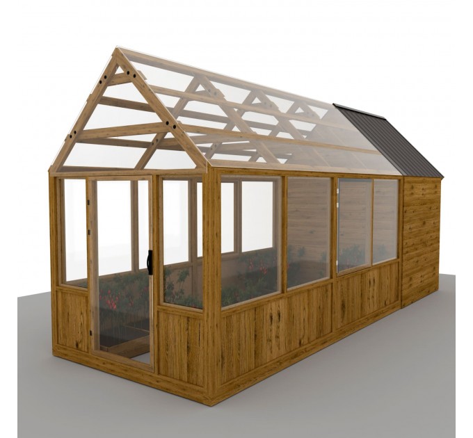 DIY Greenhouse Plans & Solar Shed Designs – Outdoor Pantry & Garden House PDF Downloads