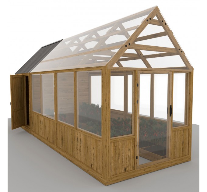 DIY Greenhouse Plans & Solar Shed Designs – Outdoor Pantry & Garden House PDF Downloads