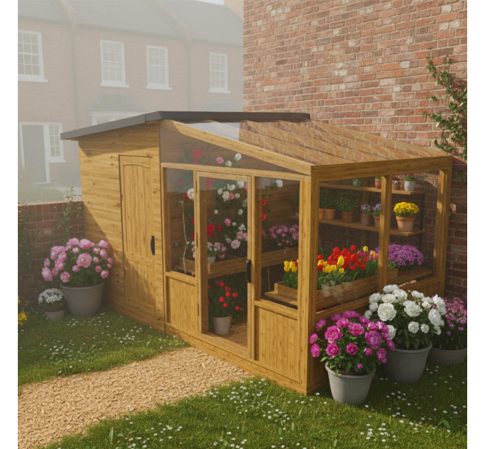 DIY Shed Greenhouse Plans – Outdoor Pantry, Garden House & Framed Greenhouse Kits