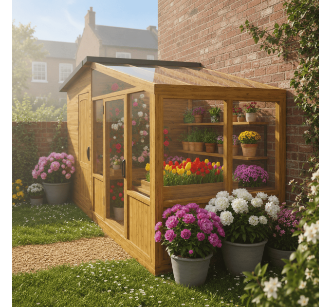 DIY Shed Greenhouse Plans – Outdoor Pantry, Garden House & Framed Greenhouse Kits