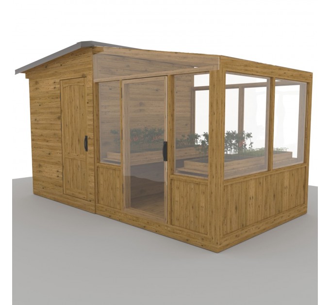 DIY Shed Greenhouse Plans – Outdoor Pantry, Garden House & Framed Greenhouse Kits