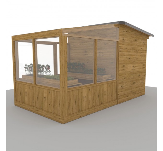 DIY Shed Greenhouse Plans – Outdoor Pantry, Garden House & Framed Greenhouse Kits