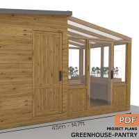 Shed greenhouse plans, Outdoor pantry, Greenhouse build, Framed greenhouse plans, Garden house, Greenhouse diy plan - Digital Download Only