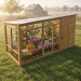 DIY Greenhouse Plans – Build a Framed Garden Greenhouse