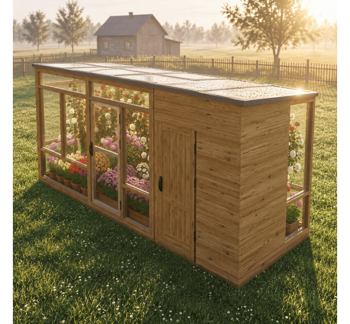 DIY Greenhouse Plans – Build a Framed Garden Greenhouse