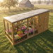 DIY Greenhouse Plans – Build a Framed Garden Greenhouse