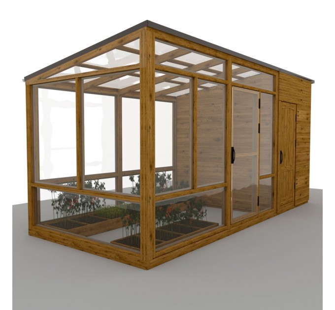 DIY Greenhouse Plans – Build a Framed Garden Greenhouse