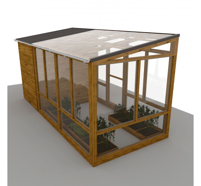 DIY Greenhouse Plans – Build a Framed Garden Greenhouse