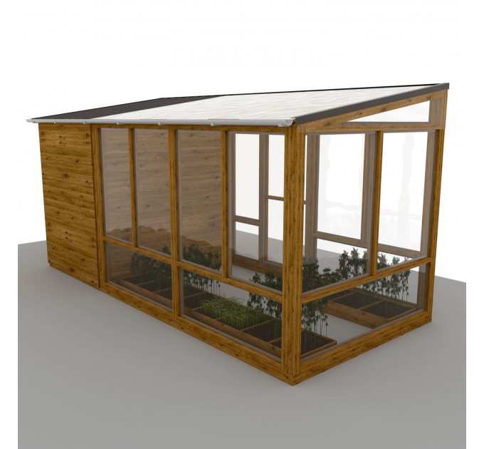 DIY Greenhouse Plans – Build a Framed Garden Greenhouse