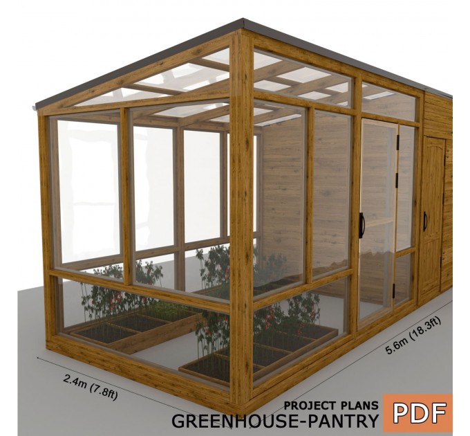 DIY Greenhouse Plans – Build a Framed Garden Greenhouse