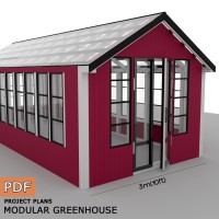 Modular greenhouse plans, Outdoor pantry, Greenhouse build, Framed greenhouse plans, Garden house, Garden shed, - Digital Download Only