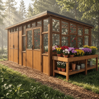 Greenhouse - Shed Plans, DIY Building Plans, Garden Greenhouse, Wooden Shed, Greenhouse diy plan - Digital Download Only