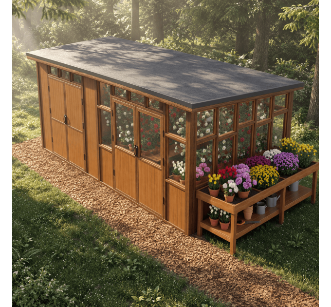 Greenhouse - Shed Plans, DIY Building Plans, Garden Greenhouse, Wooden Shed, Greenhouse diy plan - Digital Download Only