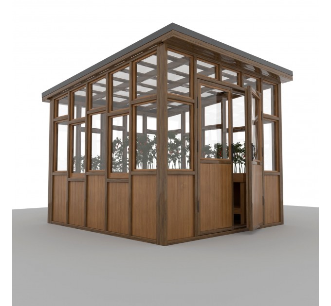 Build Your Own Wooden Greenhouse – Easy DIY Framed Garden Plans (PDF)