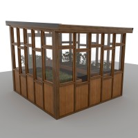 DIY Greenhouse Plans, Wooden Framed Greenhouse, Garden House - PDF Digital Download Only