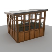 DIY Greenhouse Plans, Wooden Framed Greenhouse, Garden House - PDF Digital Download Only