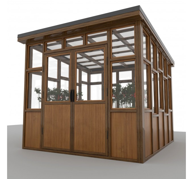 Build Your Own Wooden Greenhouse – Easy DIY Framed Garden Plans (PDF)