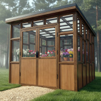 DIY Greenhouse Plans, Wooden Framed Greenhouse, Garden House - PDF Digital Download Only