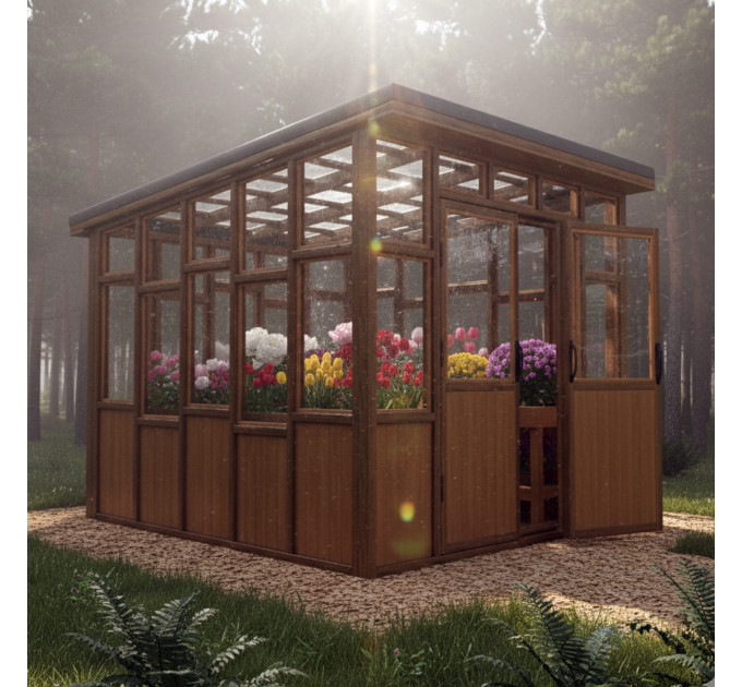 Build Your Own Wooden Greenhouse – Easy DIY Framed Garden Plans (PDF)