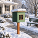 DIY project. Community Library Outdoor Lending Neighborhood Shared Sidewalk Blessing Box Little Free Pantry Street - Digital Download Only