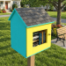 DIY project. Outdoor Lending Library Community Neighborhood Shared Sidewalk Blessing Box Little Free Pantry - Digital Download Only