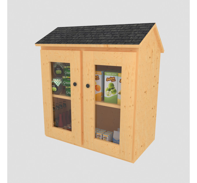 DIY project. Outdoor Library Neighborhood Community Shared Loan  Blessing Box Little Free Pantry Street Sidewalk - Digital Download Only