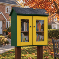 DIY project. Outdoor Library Neighborhood Community Shared Loan  Blessing Box Little Free Pantry Street Sidewalk - Digital Download Only