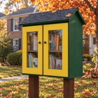 DIY project. Outdoor Library Neighborhood Community Shared Loan Blessing Box Little Free Pantry Street Sidewalk - Digital Download Only DIY project. Outdoor Library Neighborhood Community Shared Loan Blessing Box Little Free Pantry Street Sidewalk - Digital Download Only