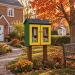 DIY project. Outdoor Library Neighborhood Community Shared Loan  Blessing Box Little Free Pantry Street Sidewalk - Digital Download Only
