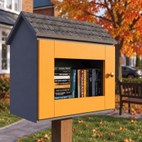 DIY project. Outdoor Shared Library Community Neighborhood Sidewalk Loan Tiny Blessing Box Little Free Pantry Street - Digital Download Only DIY project. Outdoor Shared Library Community Neighborhood Sidewalk Loan Tiny Blessing Box Little Free Pantry Street - Digital Download Only