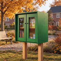 DIY project. Sidewalk Street Library Neighborhood Shared Loan Tiny Community Blessing Box Little Free Pantry Outdoor - Digital Download Only DIY project. Sidewalk Street Library Neighborhood Shared Loan Tiny Community Blessing Box Little Free Pantry Outdoor - Digital Download Only