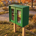 DIY project. Sidewalk Street Library Neighborhood Shared Loan Tiny Community Blessing Box Little Free Pantry Outdoor - Digital Download Only