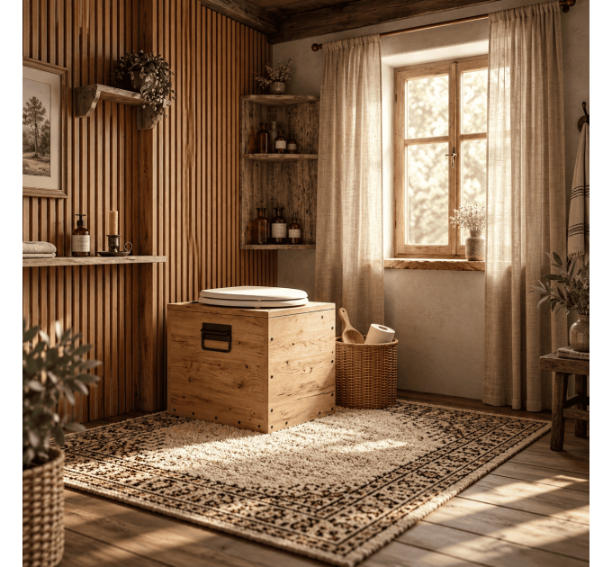 Compost toilet diy plan - Digital Download Only Active