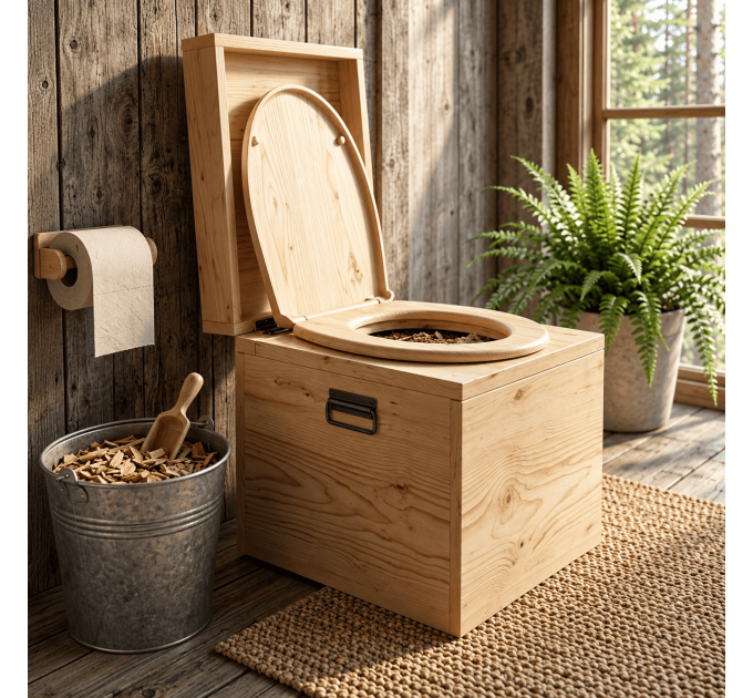 Compost toilet diy plan - Digital Download Only