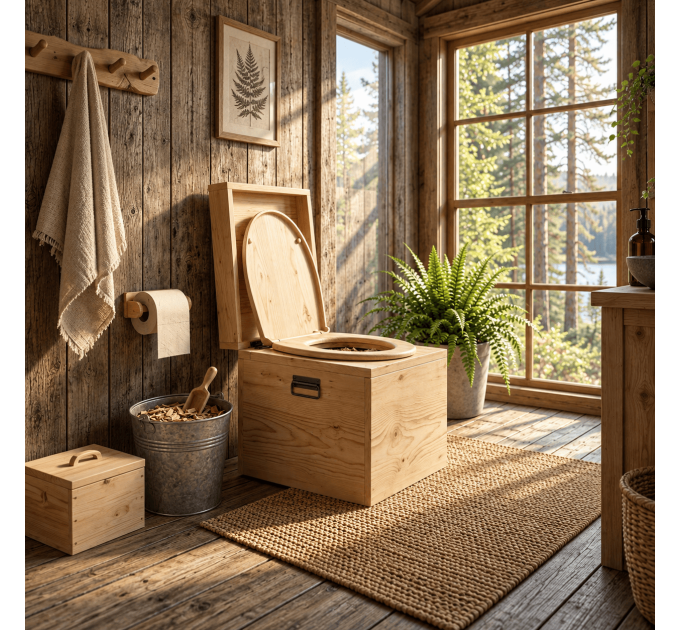 Compost toilet diy plan - Digital Download Only