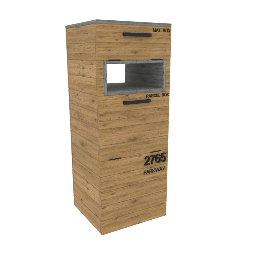 DIY Parcel Box with Mail - Upgrade Your Package Delivery System - Get ...