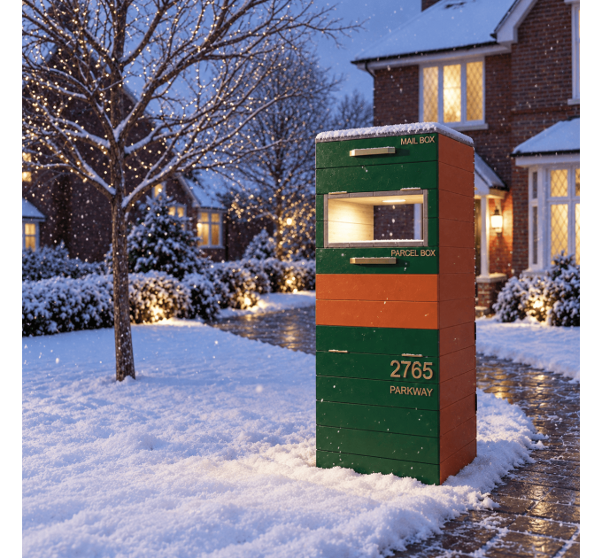 DIY Parcel Box with Mail - Upgrade Your Package Delivery System - Get Our Step-by-Step Plans Now