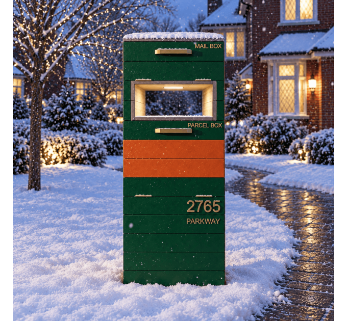 DIY Parcel Box with Mail - Upgrade Your Package Delivery System - Get Our Step-by-Step Plans Now