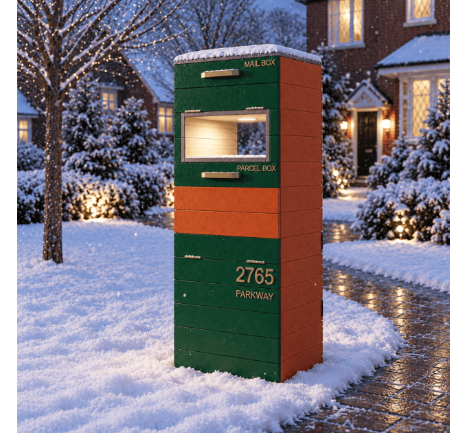 DIY Parcel Box with Mail - Upgrade Your Package Delivery System - Get Our Step-by-Step Plans Now