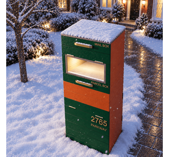 DIY Parcel Box with Mail - Upgrade Your Package Delivery System - Get Our Step-by-Step Plans Now