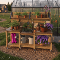 Gardening Station – DIY Garden Workbench, Outdoor Potting Bench - Digital Download Only