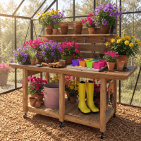 DIY Potting Table Plans – Outdoor Gardening Bench, Garden Work Table - Digital Download Only DIY Potting Table Plans – Outdoor Gardening Bench, Garden Work Table - Digital Download Only