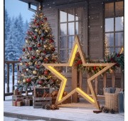 Woodworking Project Plan: Large DIY Christmas Star with LED Light | Digital Download Woodworking Project Plan: Large DIY Christmas Star with LED Light | Digital Download
