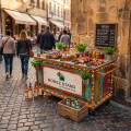 Portable Vendor Booth Plans – DIY Folding Market Stall & Craft Show Display Stand